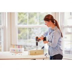 Black & Decker BCD702C1 20V MAX Brushed Lithium-Ion 3/8 In. Cordless Drill Driver Kit (1.5 Ah) -Black & Decker Sales Shop bdknbcd702c1 e