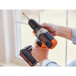 Black & Decker BCD702C1 20V MAX Brushed Lithium-Ion 3/8 In. Cordless Drill Driver Kit (1.5 Ah) -Black & Decker Sales Shop bdknbcd702c1 j