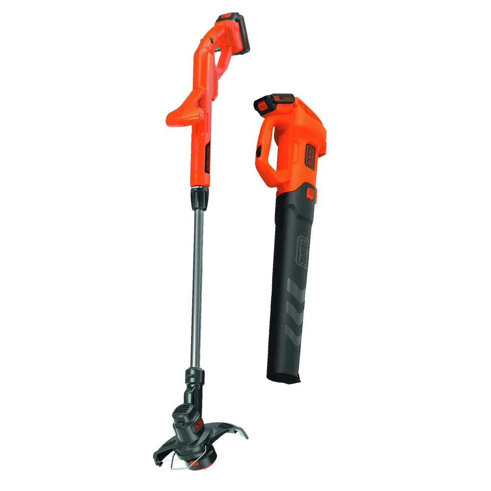 Black & Decker BCK279D2 20V MAX Brushed Lithium-Ion Cordless Axial Leaf Blower And String Trimmer/ Edger Combo Kit With (2) 1.5 Ah Batteries 3 Black & Decker BCK279D2 20V MAX Brushed Lithium-Ion Cordless Axial Leaf Blower And String Trimmer/ Edger Combo Kit With (2) 1.5 Ah Batteries