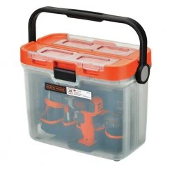 Black & Decker BCKSB29C1 20V MAX Lithium-Ion Cordless Drill With 28-Piece Home Project Kit In Translucent Tool Box (1.5 Ah) 17 Black & Decker BCKSB29C1 20V MAX Lithium-Ion Cordless Drill With 28-Piece Home Project Kit In Translucent Tool Box (1.5 Ah) -Black & Decker Sales Shop bdknbcksb29c1 b