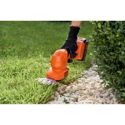 Black & Decker BCSS820C1 20V MAX Lithium-Ion 3/8 In. Cordless Shear Shrubber Kit (1.5 Ah) -Black & Decker Sales Shop bdknbcss820c1 i