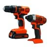 Black & Decker BD2KITCDDI 20V MAX 1.5 Ah Cordless Lithium-Ion Drill And Impact Driver Combo Kit -Black & Decker Sales Shop bdknbd2kitcddi