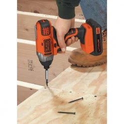 Black & Decker BD2KITCDDI 20V MAX 1.5 Ah Cordless Lithium-Ion Drill And Impact Driver Combo Kit -Black & Decker Sales Shop bdknbd2kitcddi k