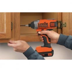 Black & Decker BD2KITCDDI 20V MAX 1.5 Ah Cordless Lithium-Ion Drill And Impact Driver Combo Kit -Black & Decker Sales Shop bdknbd2kitcddi o