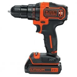 Black & Decker BDCDD220C 20V MAX Lithium-Ion 2-Speed 3/8 In. Cordless Drill Driver Kit (1.5 Ah) -Black & Decker Sales Shop bdknbdcdd220c a