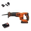 Black & Decker BDCR20C 20V MAX Variable Speed Cordless Reciprocating Saw -Black & Decker Sales Shop bdknbdcr20c f
