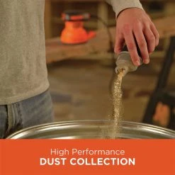 Black & Decker BDERO100 120V 2 Amp Brushed 5 In. Corded Random Orbit Sander -Black & Decker Sales Shop bdknbdero100 h