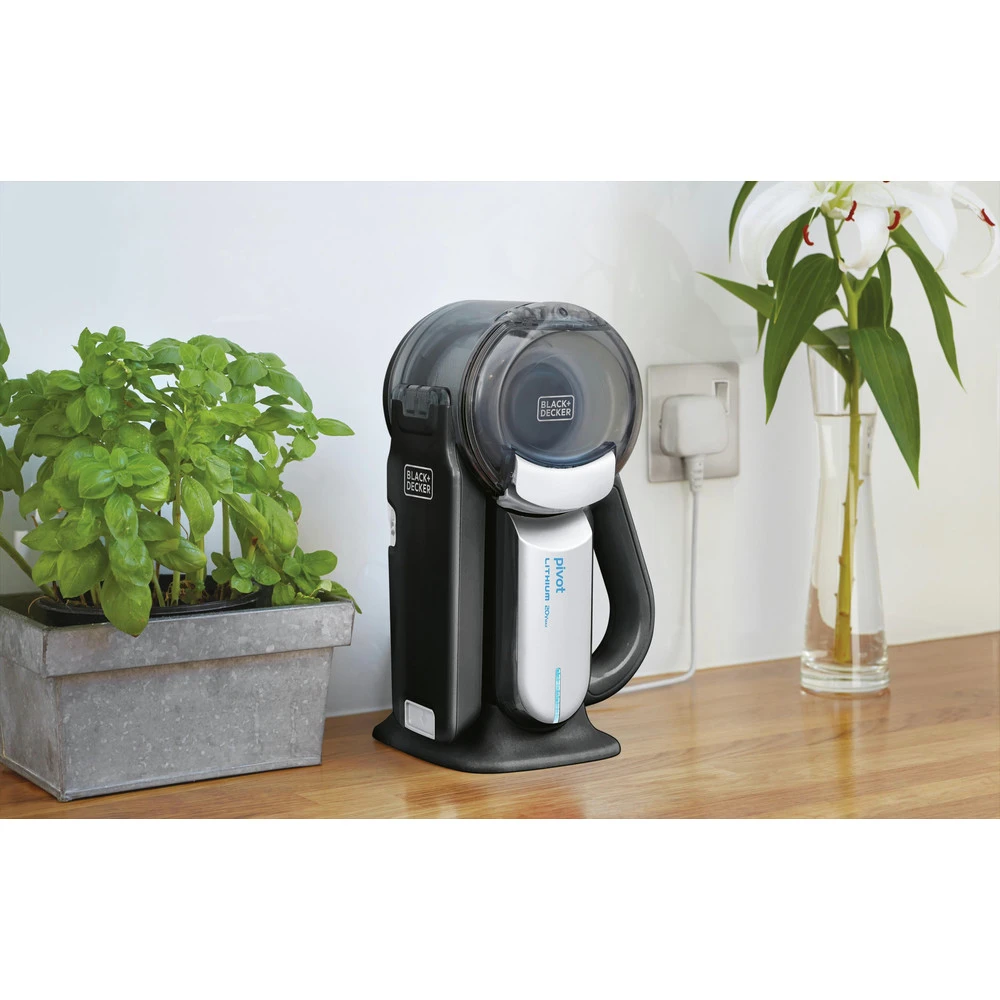 Black & Decker BDH2000PLA Dustbuster 20V MAX Lithium-Ion Pivot Vac Cordless Hand Vacuum Kit (1.5 Ah) 13 Black & Decker BDH2000PLA Dustbuster 20V MAX Lithium-Ion Pivot Vac Cordless Hand Vacuum Kit (1.5 Ah) - Image 11