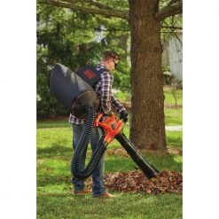 Black & Decker BEBL7000 VACPACK 120V/240V 12 Amp Corded 3-in-1 Leaf Blower/Vacuum/Mulcher -Black & Decker Sales Shop bdknbebl7000 f