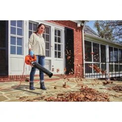 Black & Decker BEBL750 9 Amp Compact Corded Axial Leaf Blower -Black & Decker Sales Shop bdknbebl750 d