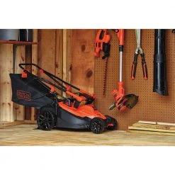 Black & Decker BEMW472BH 120V 10 Amp Brushed 15 In. Corded Lawn Mower With Comfort Grip Handle -Black & Decker Sales Shop bdknbemw472bh k