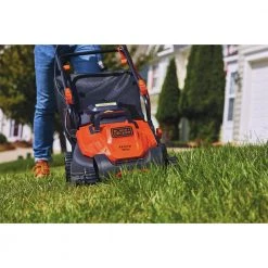 Black & Decker BEMW482BH 120V 12 Amp Brushed 17 In. Corded Lawn Mower With Comfort Grip Handle -Black & Decker Sales Shop bdknbemw482bh f