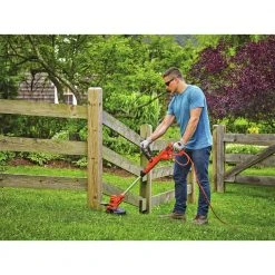 Black & Decker BESTE620 POWERCOMMAND 120V 6.5 Amp Brushed 14 In. Corded String Trimmer/Edger With EASYFEED -Black & Decker Sales Shop bdknbeste620 f
