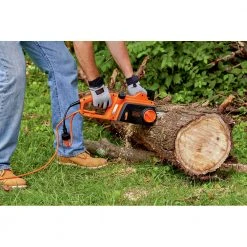 Black & Decker CS1216 120V 12 Amp Brushed 16 In. Corded Chainsaw 15 Black & Decker CS1216 120V 12 Amp Brushed 16 In. Corded Chainsaw -Black & Decker Sales Shop bdkncs1216 e
