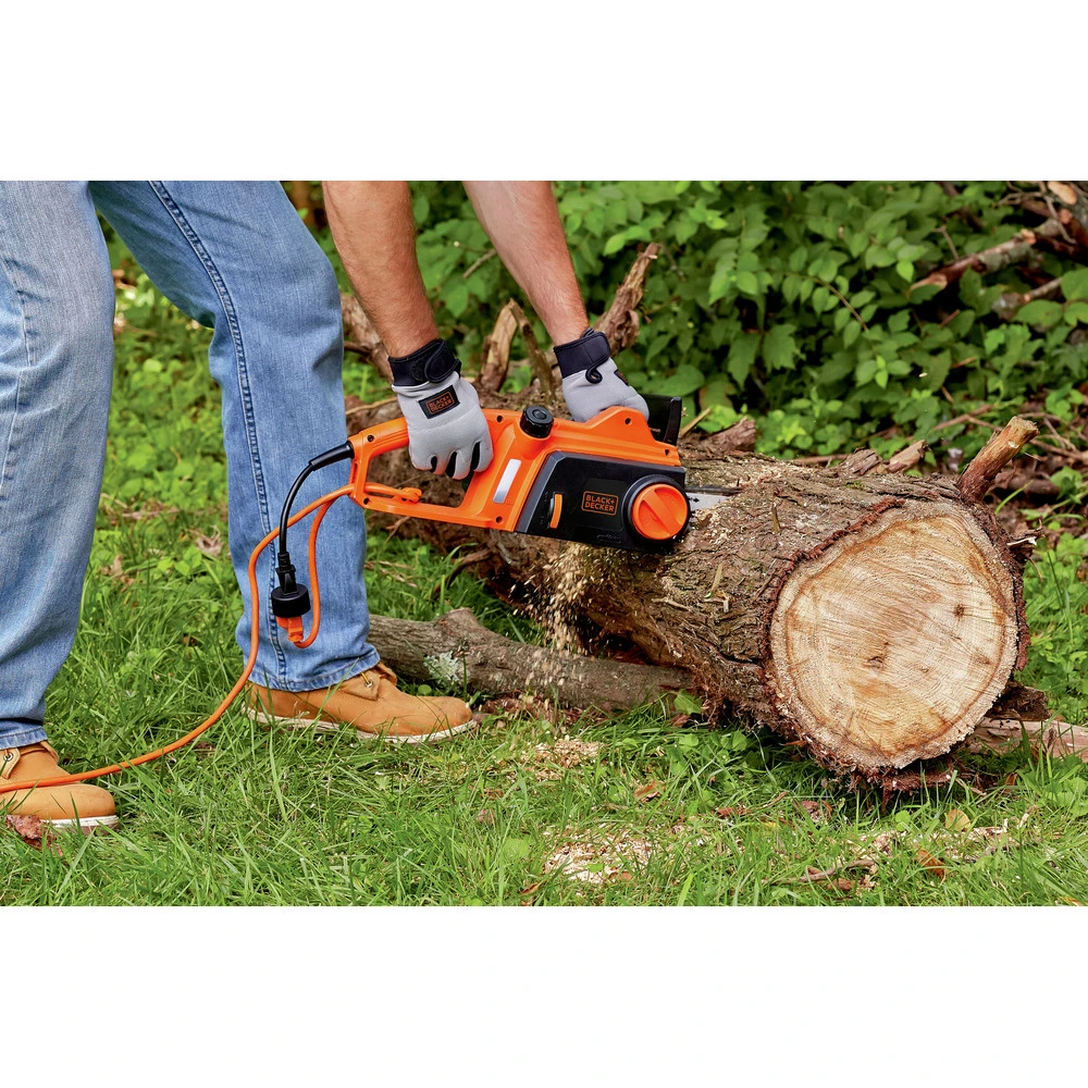 Black & Decker CS1216 120V 12 Amp Brushed 16 In. Corded Chainsaw 8 Black & Decker CS1216 120V 12 Amp Brushed 16 In. Corded Chainsaw - Image 6