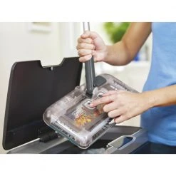 Black & Decker HFS215J01 7.2V Lithium-Ion 100-Minute Powered Cordless Floor Sweeper - Charcoal Grey -Black & Decker Sales Shop bdknhfs215j01 m