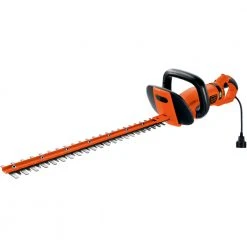 Black & Decker Sales Shop 33 Black & Decker HH2455 120V 3.3 Amp Brushed 24 In. Corded Hedge Trimmer With Rotating Handle