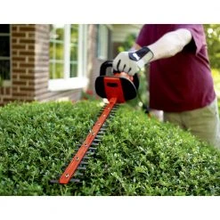Black & Decker HH2455 120V 3.3 Amp Brushed 24 In. Corded Hedge Trimmer With Rotating Handle -Black & Decker Sales Shop bdknhh2455 j