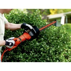 Black & Decker HH2455 120V 3.3 Amp Brushed 24 In. Corded Hedge Trimmer With Rotating Handle -Black & Decker Sales Shop bdknhh2455 k