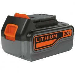 Black & Decker Sales Shop 13 Black & Decker LB2X4020 (1) 20V MAX 4 Ah Lithium-Ion Battery