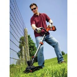 Black & Decker LCC140 40V MAX Lithium-Ion Cordless String Trimmer And Sweeper Kit (2 Ah) -Black & Decker Sales Shop bdknlcc140 i