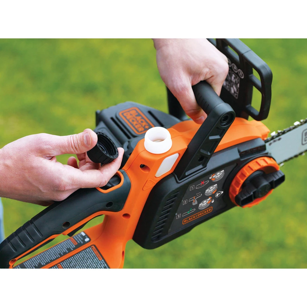 Black & Decker LCS1020 20V MAX 2.0 Ah Li-Ion 10 In. Chainsaw 8 Black & Decker LCS1020 20V MAX 2.0 Ah Li-Ion 10 In. Chainsaw - Image 6