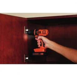 Black & Decker LDX120C 20V MAX Lithium-Ion 3/8 In. Cordless Drill Driver Kit (1.5 Ah) -Black & Decker Sales Shop bdknldx120c c