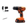Black & Decker LDX120C 20V MAX Lithium-Ion 3/8 In. Cordless Drill Driver Kit (1.5 Ah) -Black & Decker Sales Shop bdknldx120c g