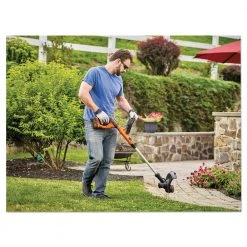 Black & Decker LST140C 40V MAX Lithium-Ion Cordless String Trimmer Kit (1.5 Ah) -Black & Decker Sales Shop bdknlst140c a