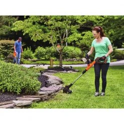 Black & Decker LST522 20V MAX Lithium-Ion 2-Speed 12 In. Cordless String Trimmer/Edger Kit (2.5 Ah) -Black & Decker Sales Shop bdknlst522 d
