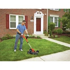 Black & Decker MTE912 6.5 Amp 3-in-1 12 In. Compact Corded Mower -Black & Decker Sales Shop bdknmte912 b