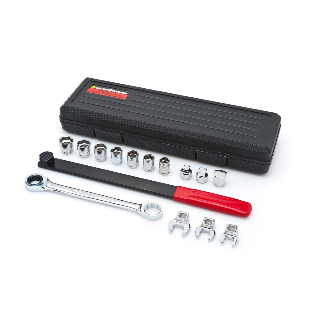 GearWrench 3680 15-Piece Ratcheting Wrench Serpentine Belt Tool Set 3 GearWrench 3680 15-Piece Ratcheting Wrench Serpentine Belt Tool Set