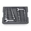 GearWrench 81903 20-Piece SAE/Metric Stubby Combination Non-Ratcheting Wrench Set -Black & Decker Sales Shop kdtn81903