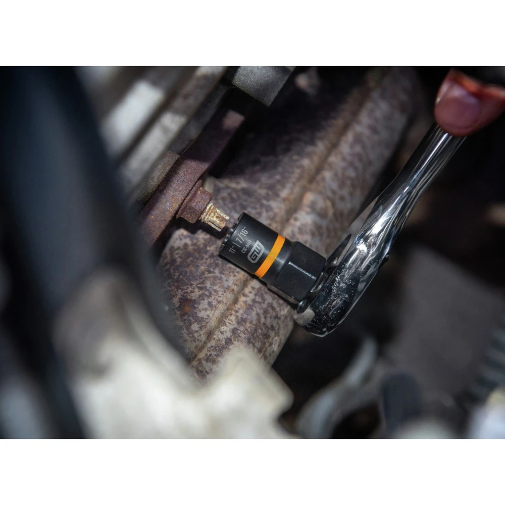 GearWrench 84782 8-Piece 1/4 In. And 3/8 In. Drive Bolt Biter Impact Extraction Socket Set 7 GearWrench 84782 8-Piece 1/4 In. And 3/8 In. Drive Bolt Biter Impact Extraction Socket Set - Image 5