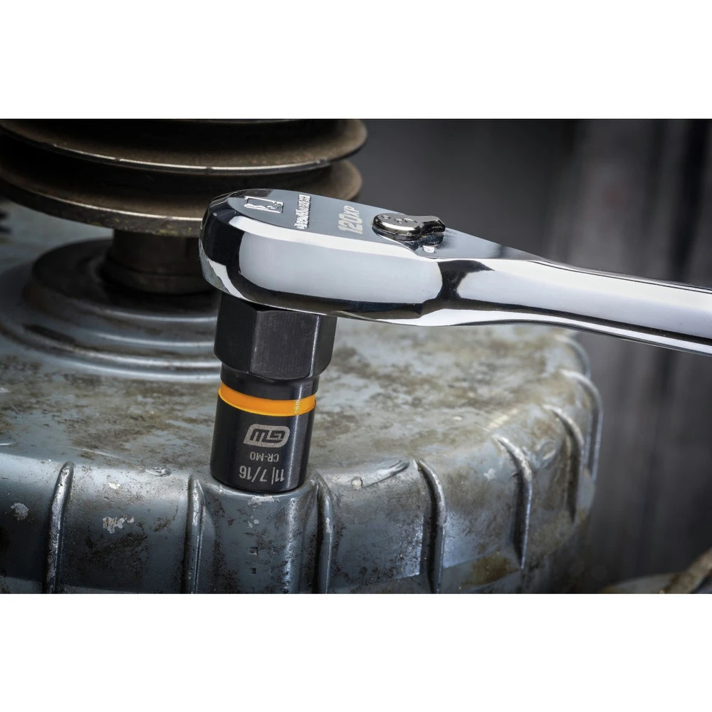 GearWrench 84782 8-Piece 1/4 In. And 3/8 In. Drive Bolt Biter Impact Extraction Socket Set 8 GearWrench 84782 8-Piece 1/4 In. And 3/8 In. Drive Bolt Biter Impact Extraction Socket Set - Image 6