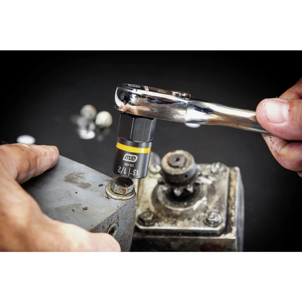 GearWrench 84782 8-Piece 1/4 In. And 3/8 In. Drive Bolt Biter Impact Extraction Socket Set 9 GearWrench 84782 8-Piece 1/4 In. And 3/8 In. Drive Bolt Biter Impact Extraction Socket Set - Image 7