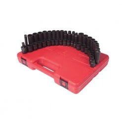 Sunex 3342 42 Pc. 3/8 In. Drive SAE/Metric Std. & Deep Master Impact Socket Set