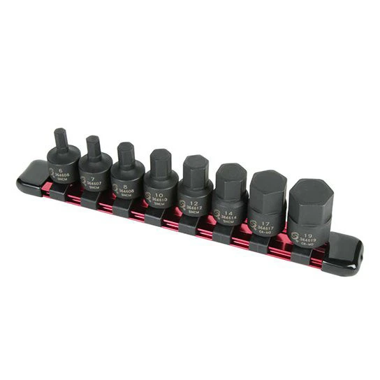 Sunex 3645 8-Piece 3/8 In. Drive Metric Stubby Hex Impact Socket Set 3 Sunex 3645 8-Piece 3/8 In. Drive Metric Stubby Hex Impact Socket Set