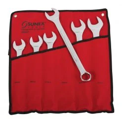 Sunex 9606M 6-Piece Metric Raised Panel Combination Wrench Set 9 Sunex 9606M 6-Piece Metric Raised Panel Combination Wrench Set -Black & Decker Sales Shop snxn9606m c