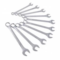 Sunex 97010A 10-Piece Fractional SAE Raised Panel Jumbo Combination Wrench Set