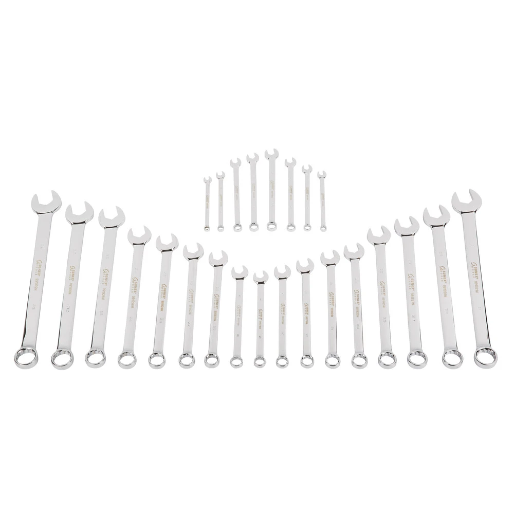 Sunex 9917MPR 25-Piece Metric Master Full Polished-Long Pattern Combination Wrench Set 4 Sunex 9917MPR 25-Piece Metric Master Full Polished-Long Pattern Combination Wrench Set - Image 2